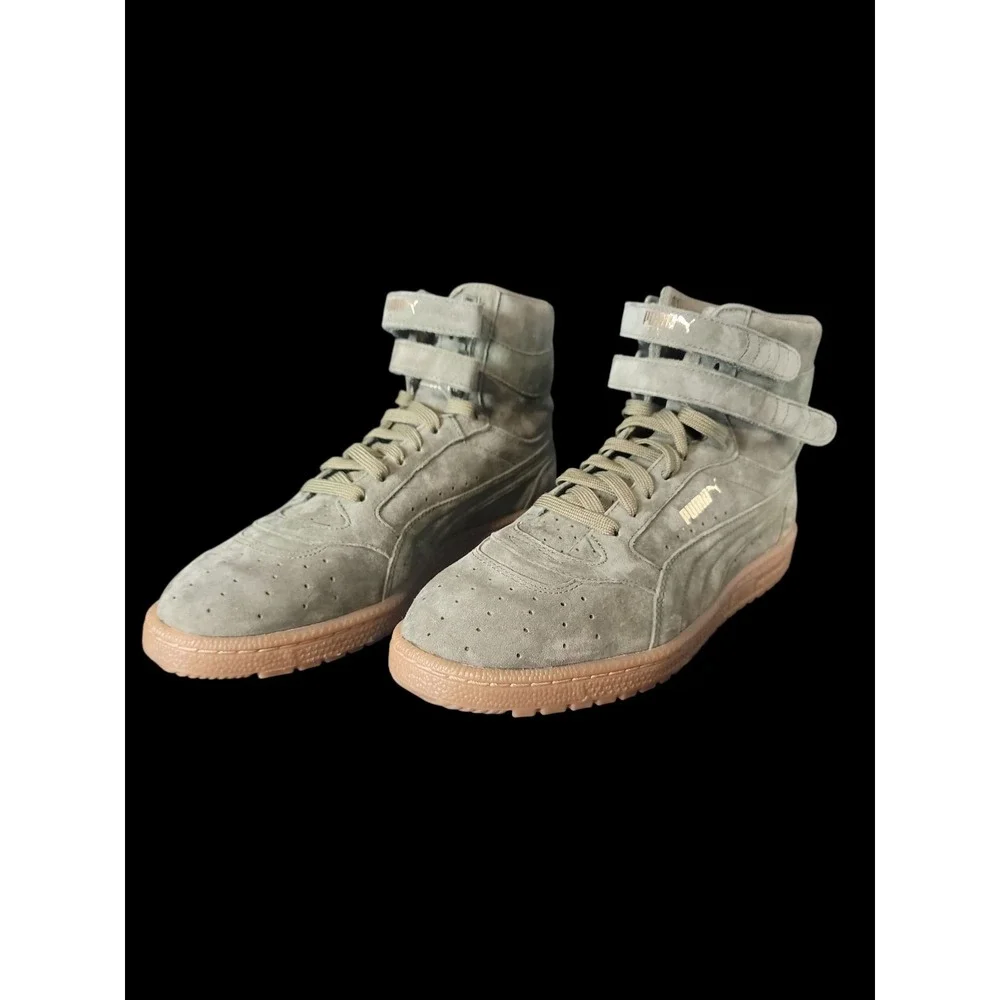 Size Mens 7.5 - PUMA Contact Sky 2 Nubuck High Burnt Olive Womens Size 10